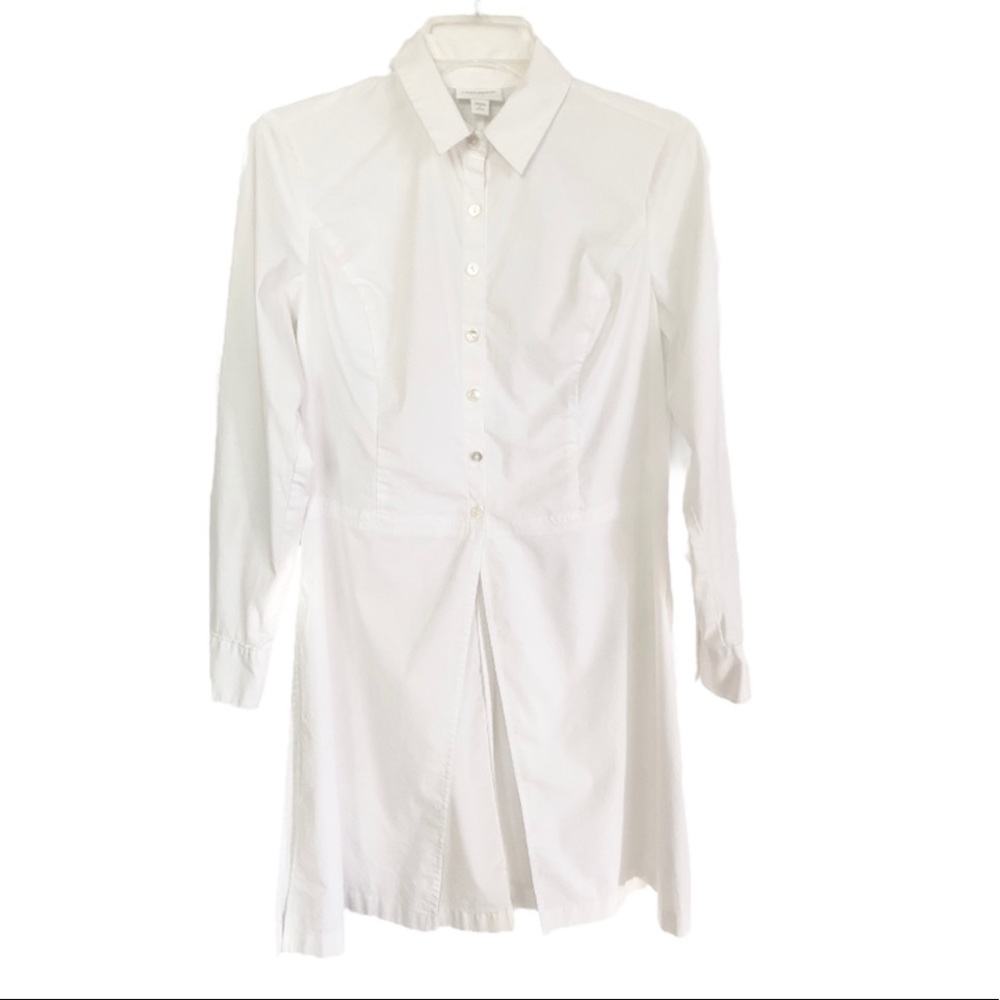 J. Jill stretch cotton button down Tunic - Picture 2 of 9